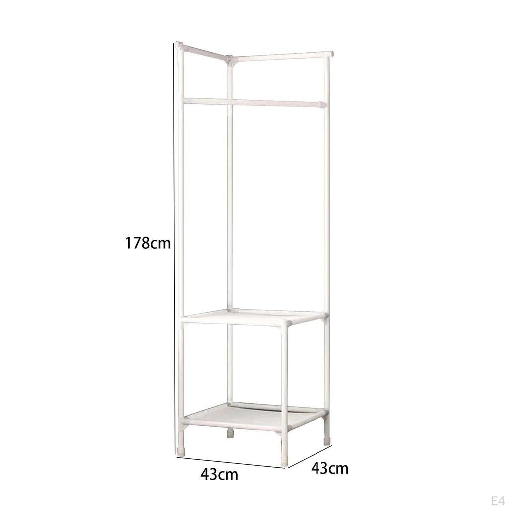 Coat Rack Clothes Garment Floor Bedroom Hanger Apartment Multifunctional Dorm Living Room