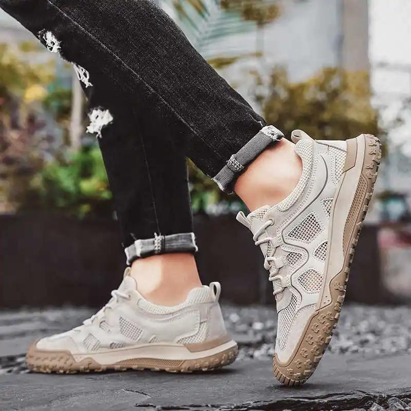 Spring-autumn Ecoleather Hiking Men Sneakers Leopard White Hiking Shoes Sports Pretty Loofers Of Famous Brands Luxus