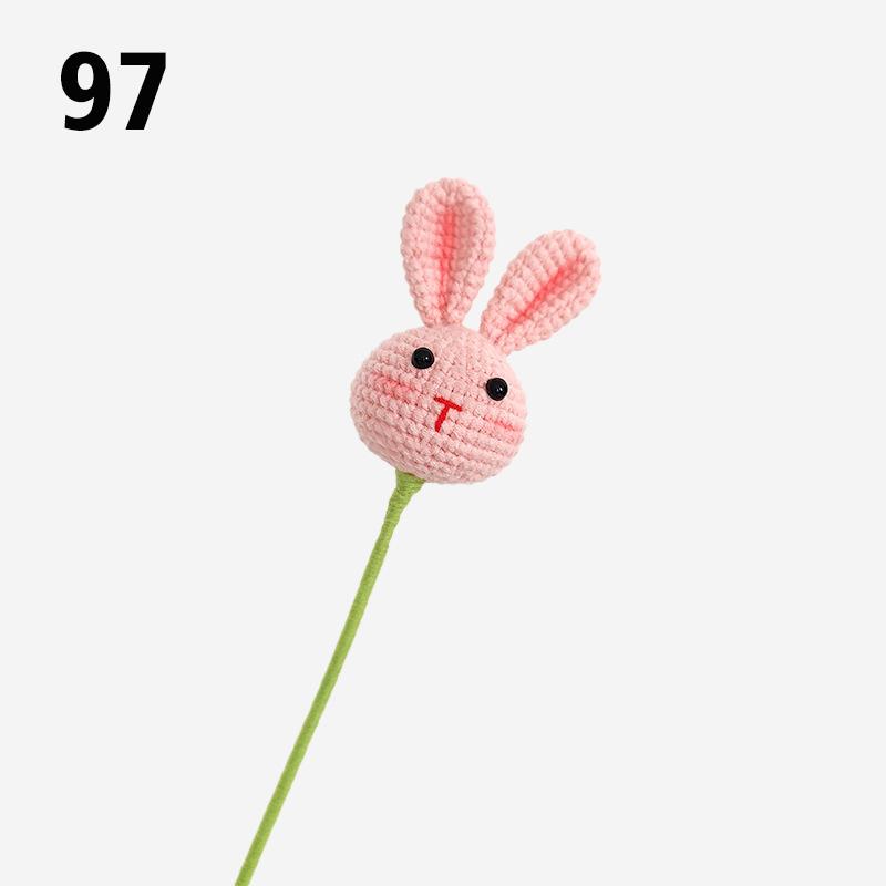 Подарок на День Учителя Подсолнух Вязаный Цветок Вязаный Цветок Ручной Работы Букет Домашний