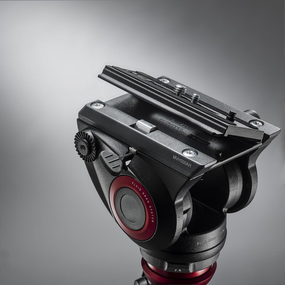 Manfrotto Pro Fluid Video Head 60mm Flat Base MVH500AH