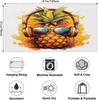 Music Pineapple Tropical Fruit Beach Towel Oversized Quick Dry Beach Blanket Microfiber Sand Free Absorbent Lightweight Bath