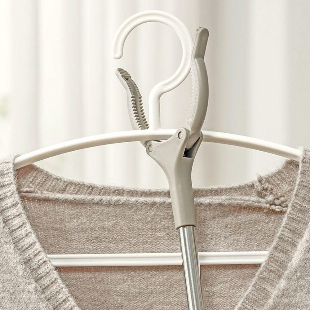 Trash Reacher Picker Foldable Litter Picker Stainless Steel Pregnant Grabber Stick Home