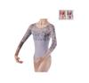 ProDance Floral Print Long Sleeve Ballet Leotard XL Pink Women's (PLL012BA, (170), Red)