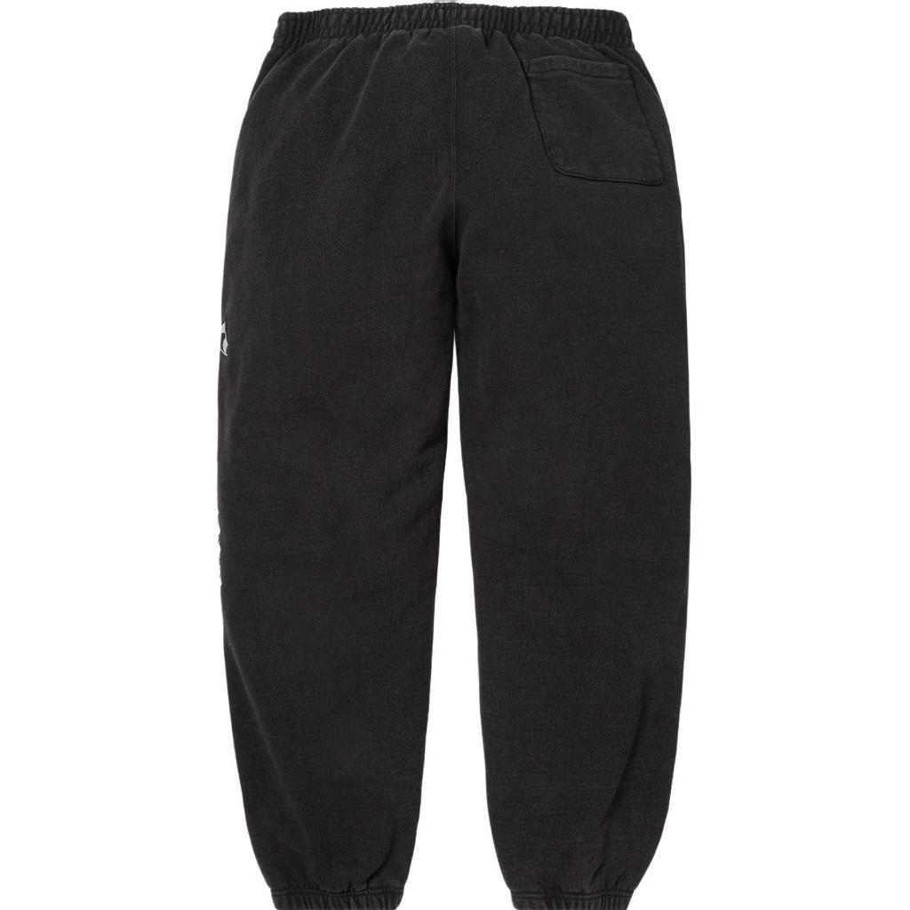 Supreme WEEK14Washed Old English Sweatpant Knitted Sweatpants Unisex SUP-FW25-190