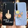 Для Realme 6 6 Pro Чехол Милые Узоры Молочной Коровы и Цветов Мягкая Задняя Крышка Для OPPO Realme 6 6S 6Pro RMX2061 Coque Funda Realme6 Capa
