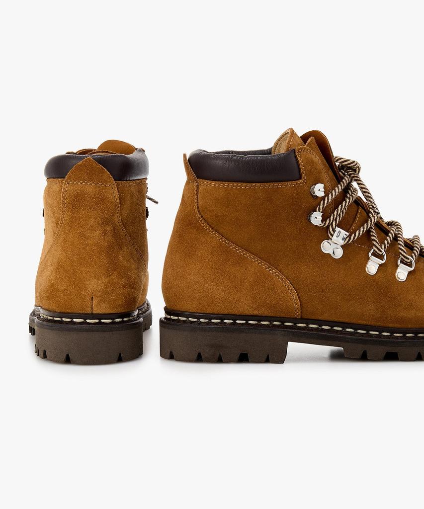 Мужские ботинки Avoriaz из замши [Paraboot] Цвет: Верблюжий 4715318304