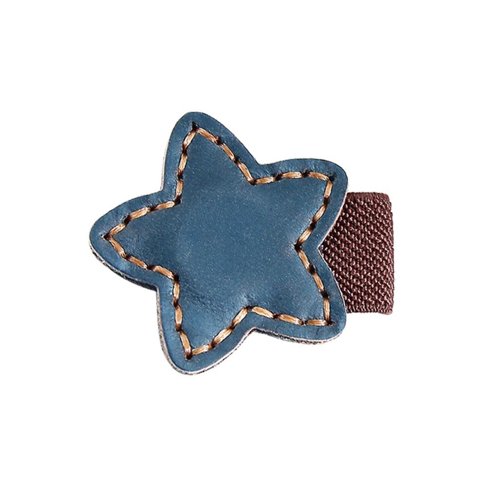 Pen Clip Reading Page Mark Double-sided Page Divider Retro Magnetic Star Bookmark Students