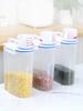 Large Capacity Plastic Rice Bucket Multi-Grain Storage Jar Sealed Box for Kitchen Food Storage Container