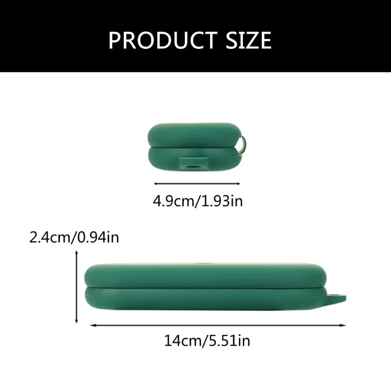 Силиконовый чехол Защита от царапин и ударов Ударопрочный силиконовый протектор Нескользящая силиконовая накладка для наушника(открыто)