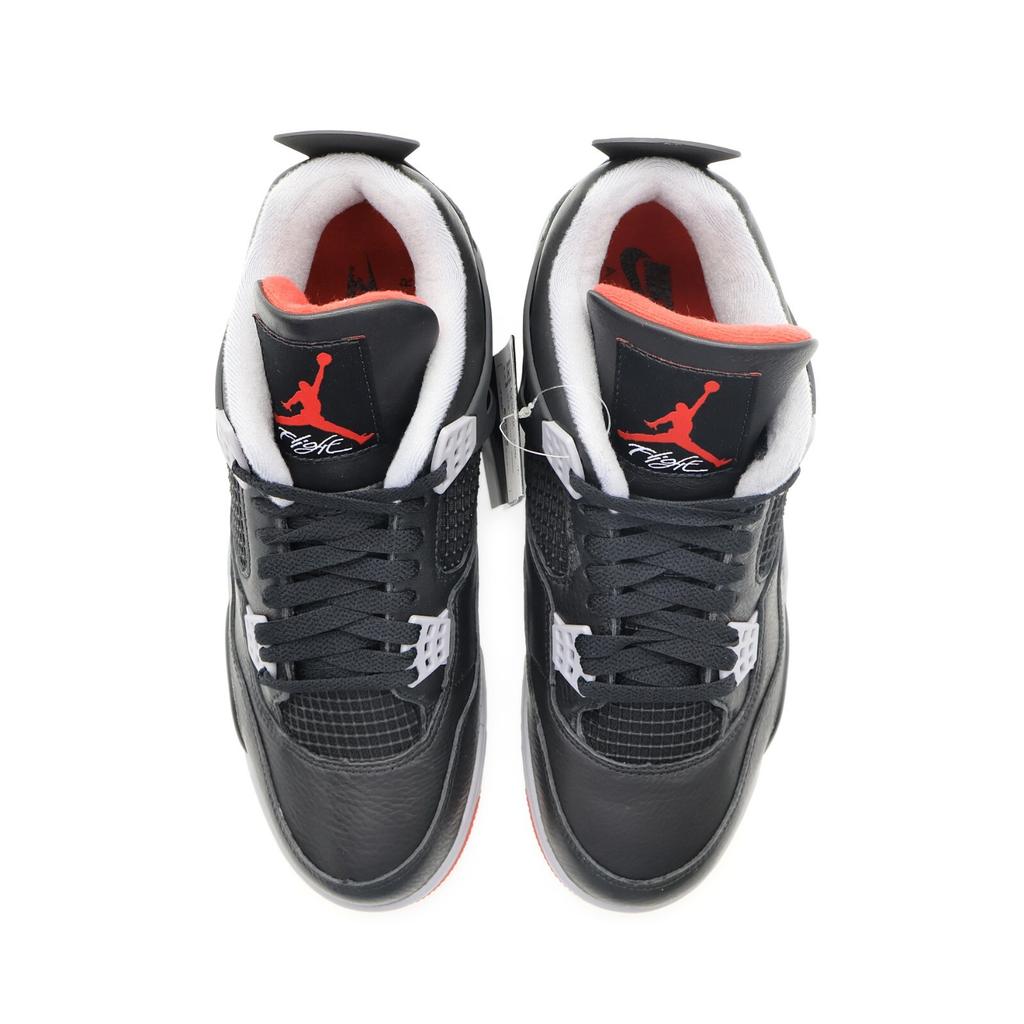 FV5029-006 Nike Air Jordan 4 Retro Bred Reimagined Цементно-серый Красный (Мужской)