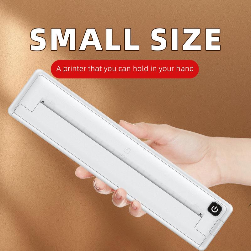 Трансграничный портативный принтер на термобумаге формата А4, студенческий принтер для неправильных вопросов, мини-маленький домашний карман для фотографий