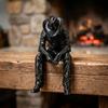 Pensive Hanging Head Cowboy Statue 3D Printed Melancholy Cowboy Figurine  Home Office Desk