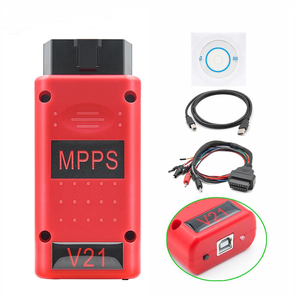 MPPS V21 MAIN + TRICORE + MULTIBOOT with Breakout Tricore Cable OBD2 Scanner Tool