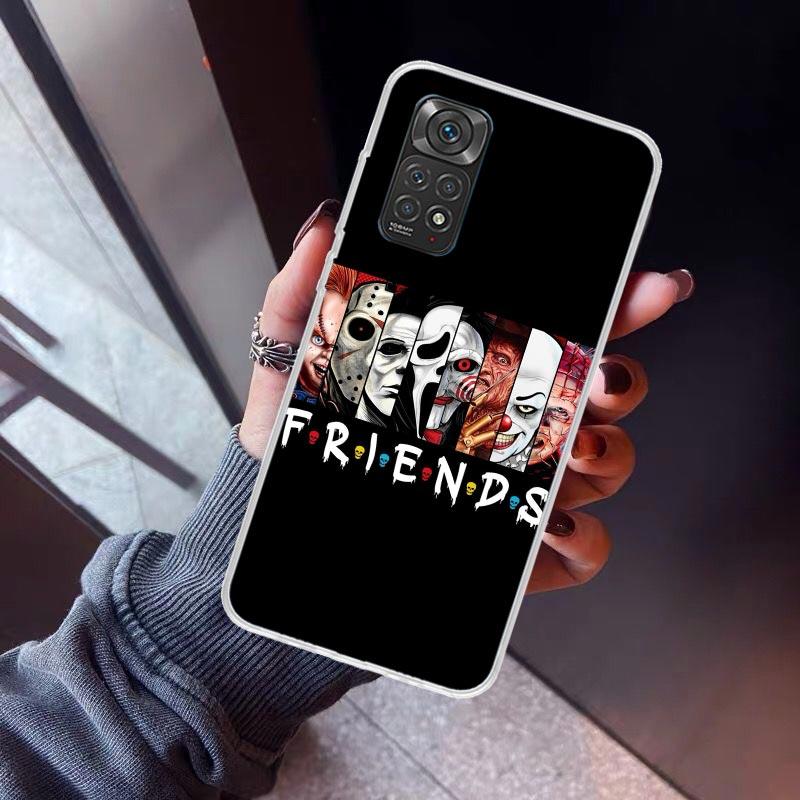 Horror Movie Terrifier Phone Case For Xiaomi Redmi Note 15 14 14S 13 12S 12 Pro Plus 11S 11 10S 10 4G Cover 11E 11T 5G Print Fun