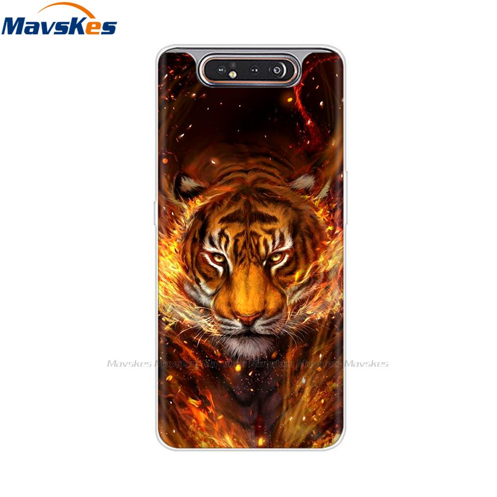 Чехол для Samsung Galaxy A80 A805 Силиконовый Мягкий ТПУ Чехол для Телефона Для Samsung A80 2019 A 80 GalaxyA80 A805F A805 SM-A805F/DS Обложка