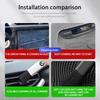 AAABS1 Car Retractable Cleaning Brush Air Conditioner Computer Cleaning Brush For Skoda Kamiq Karoq Octavia 2 3 Rapid Scala Kami Fabia