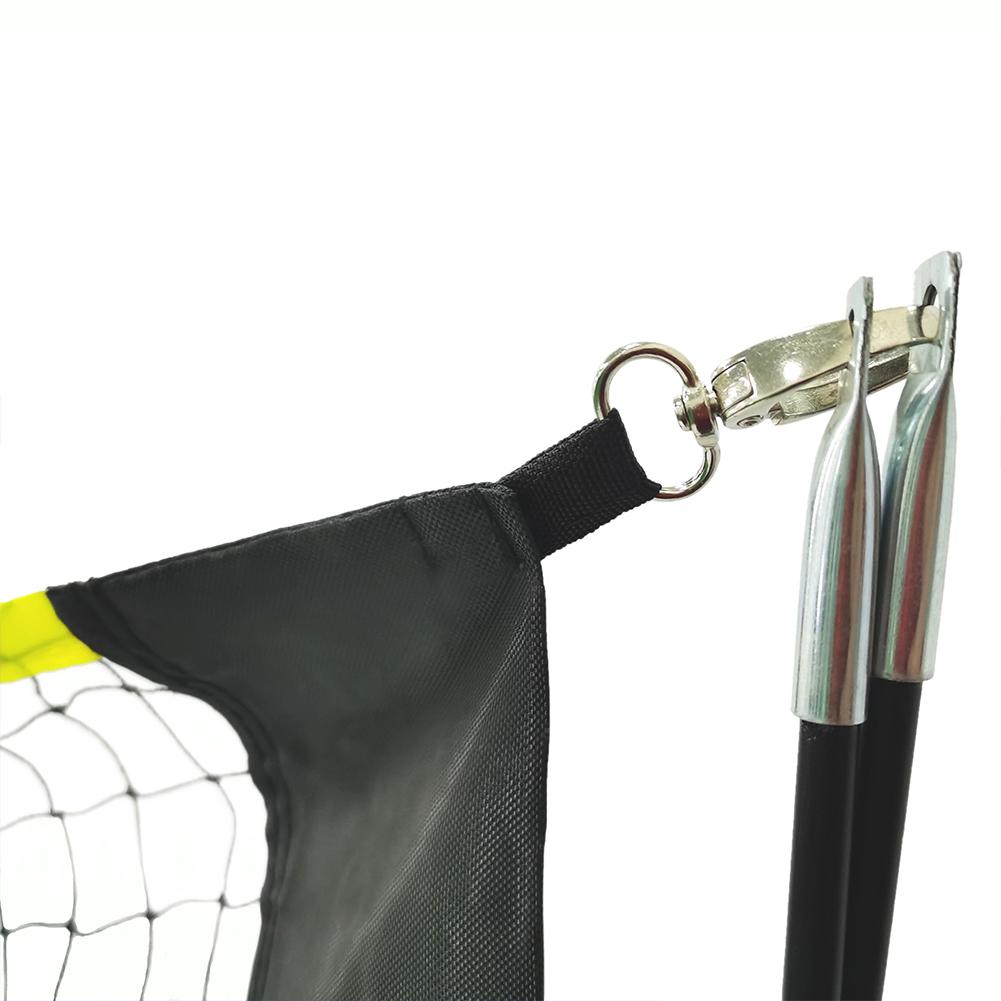 Портативная сетка для бадминтона, теннисная сетка с сумкой для переноски, волейбольная сетка, съемная пляжная сетка, многофункциональная для занятий спортом на открытом воздухе