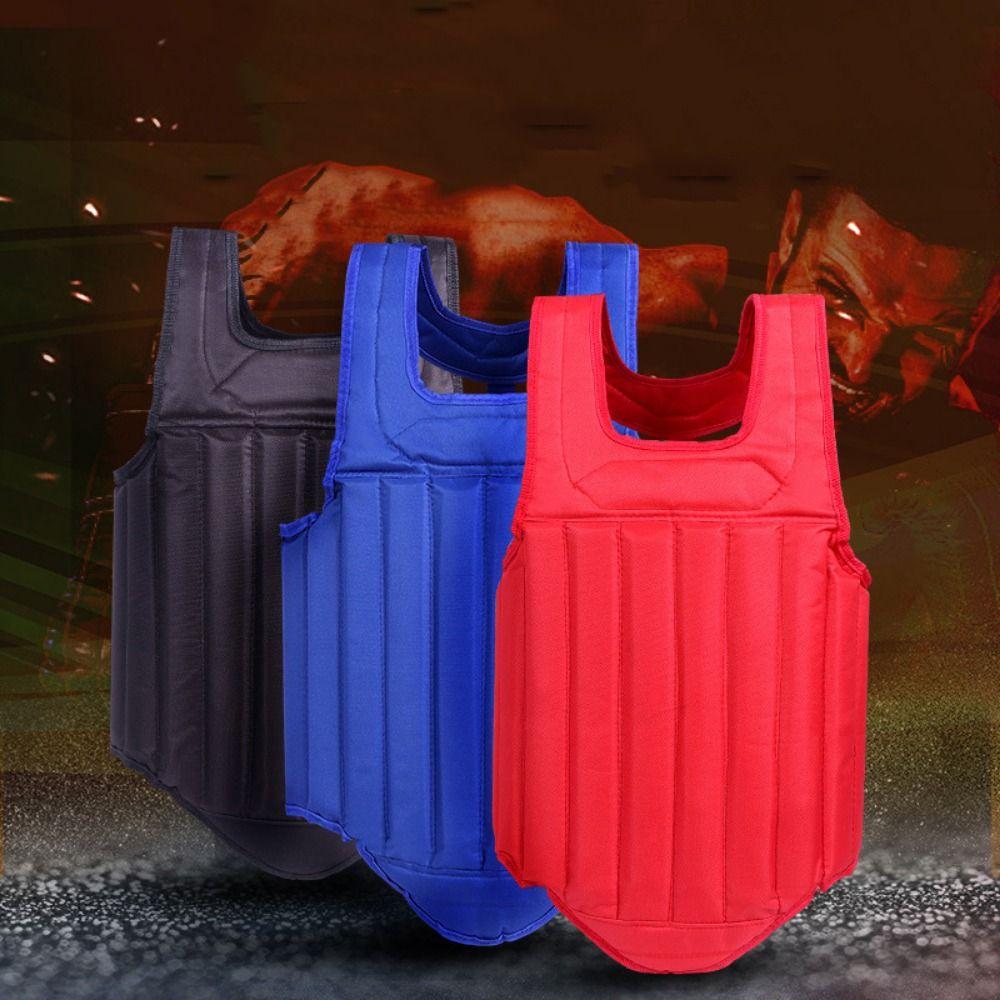 Oxford Cloth Taekwondo Protective Vest Body Protector Boxing Breast Guards Unisex