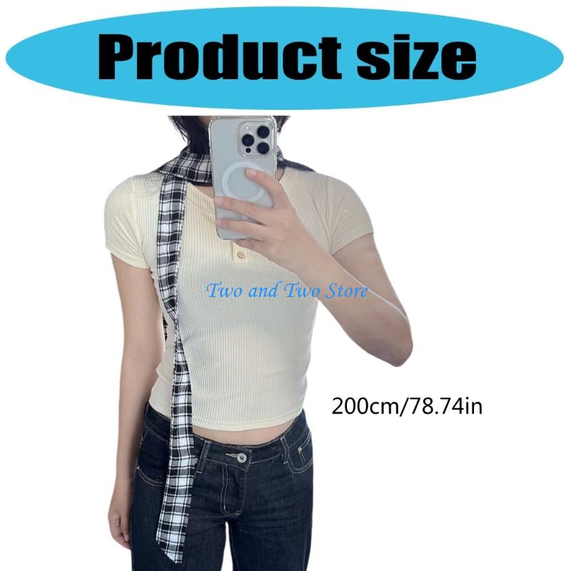 HX6F Long British Scarf Comfortable Wool Blend Winter Accessory