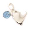 [C5654] - Turquoise 'Sweet Heart' Silver Pendant
