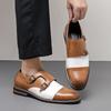 Plus Size Casual Men's Leather Shoes DRESS Style Design Wedding or Party Gentlemen's Shoes Leisure Business Versatile Hot