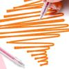 Retractable Colored Gel Inks Pen Shimmering Metallic Journaling Pen 1.0MM for Writing Drawing Journaling Scrapbooking