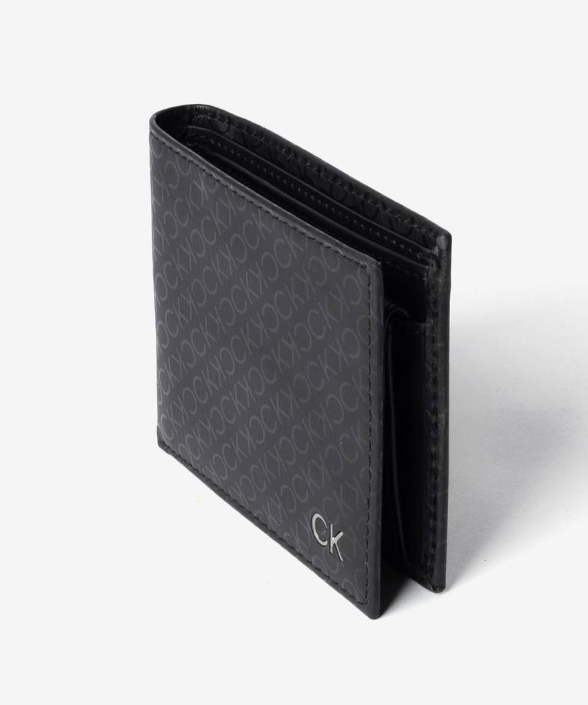 Кошелек 31CK130029 БИФОЛД КАРМАН [Calvin Klein] Двойной С МОНЕТНИЦЕЙ Мужской ЧЕРНЫЙ/Черный [Б/У]