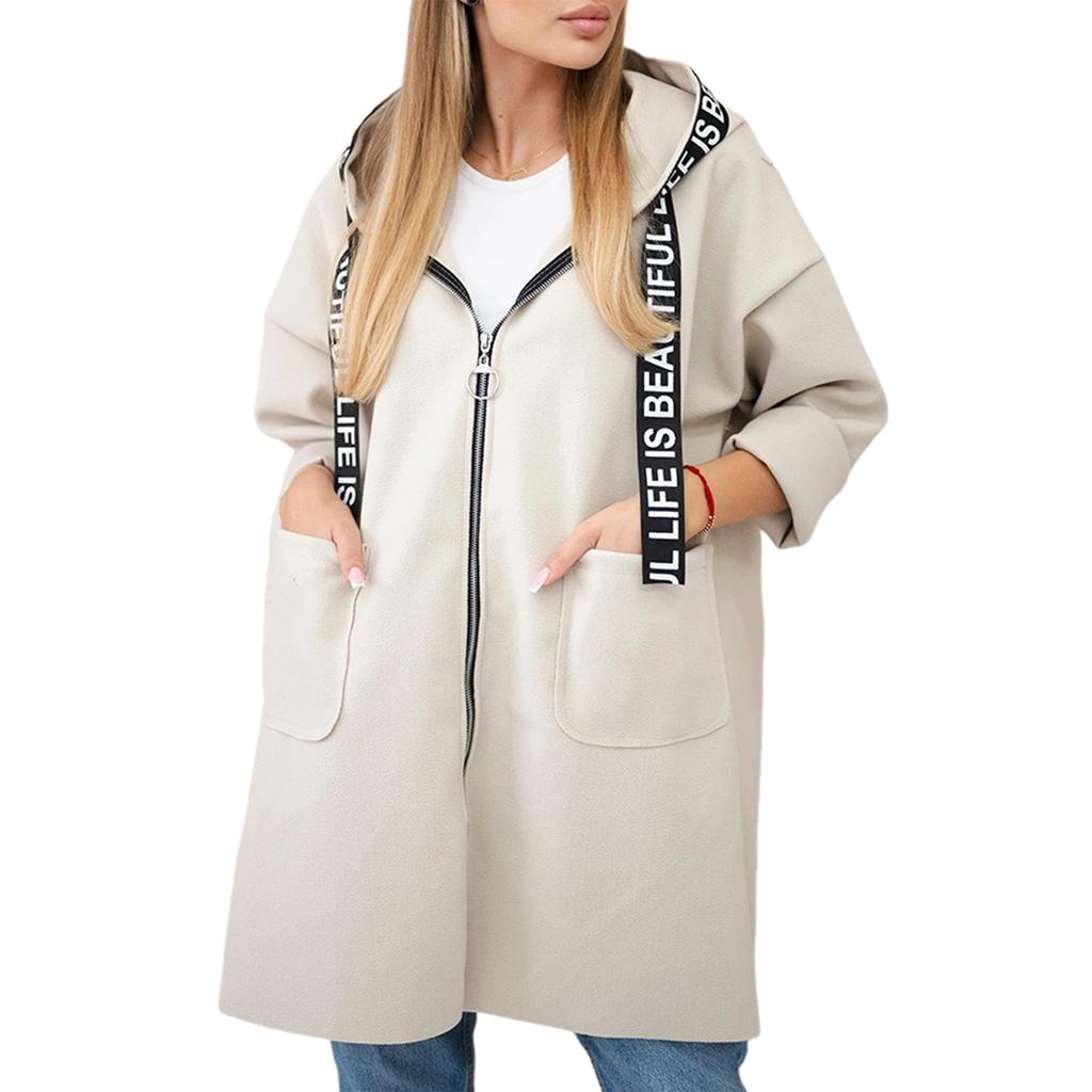 Women's Fashion Casual Solid-color Long-sleeved Cardigan Jacket