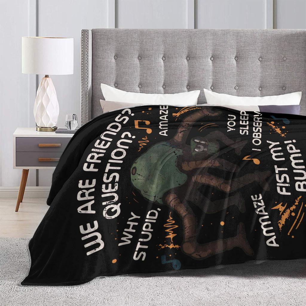 Project Hail Mary - Rocky - Andy Weir Book Blankets Fleece Portable Super Soft Throw Blanket for Sofa Travel Bedspreads