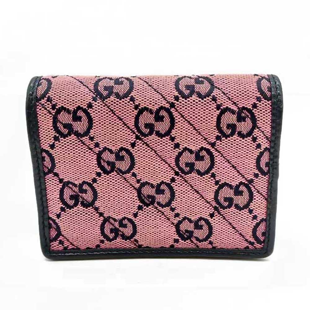 Б/у Кошелек GUCCI GG Marmont Bifold холст Женский