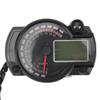 Motorcycle Universal Speedometer 12v LCD 7 Colors for Honda Suzuki Yamaha Kawasaki Digital Odometer Gauge Moto Dashboard Meter