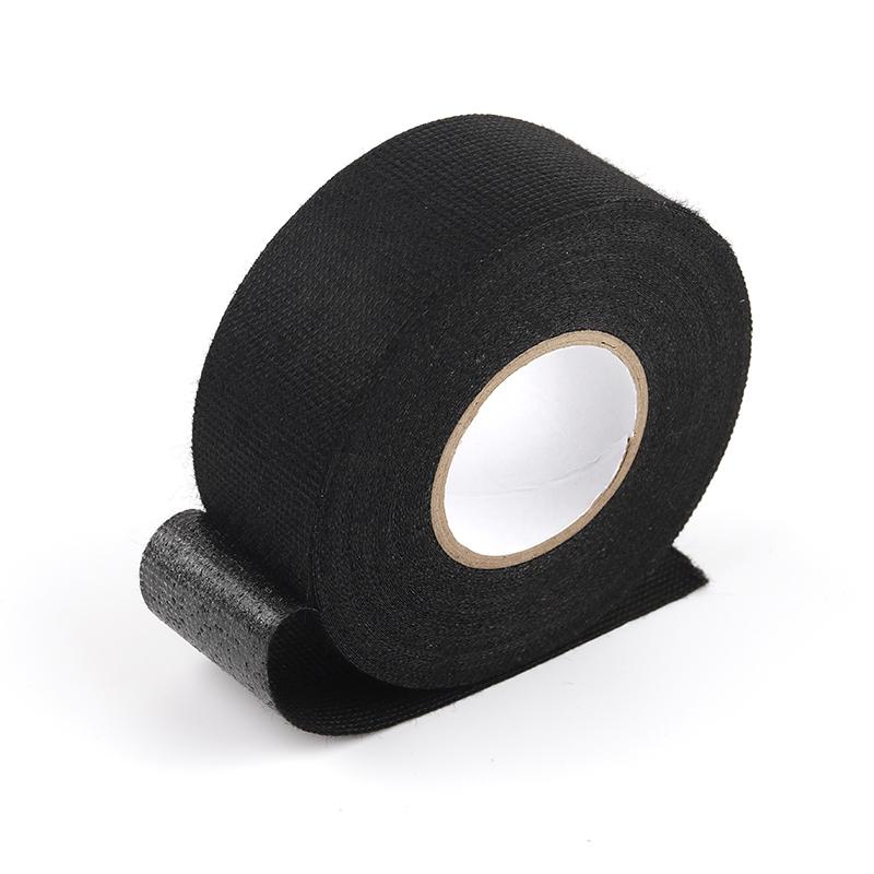15М 9/19/25ММ Автомобильная Изолента Теплостойкая Тканевая Лента для Бандажирования Жгутов Проводов Электронного Оборудования