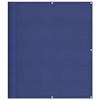 VidaXL Écran de Balcon, Brise-vue de Jardin, Écran de Protection, Écran d'Intimité Terrasse Extérieur, Bleu 120x700 cm 100% 4000291