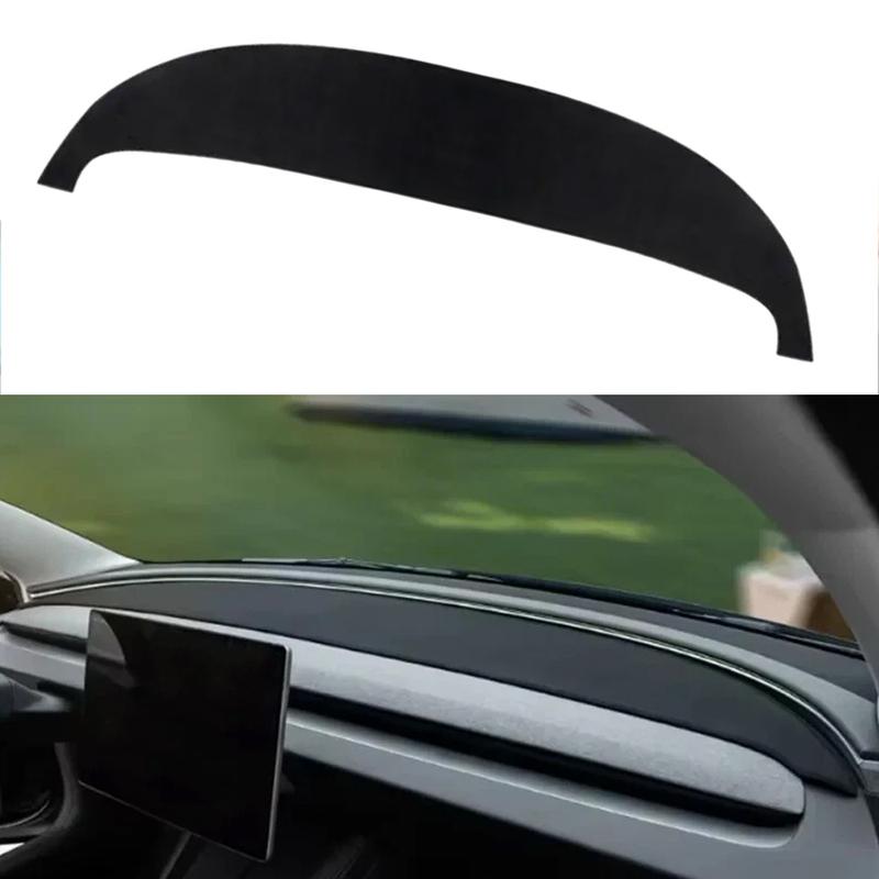 For Tesla Model Y Juniper 2025-2026 Car Dashboard Pad trument Platform Desk Cover Mats Accessories Left Hand Drive