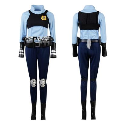 [wtshop] Костюм для косплея Джуди Хоппс из Зверополиса, Костюм-трансформер, Хэллоуин, Рождественский костюм