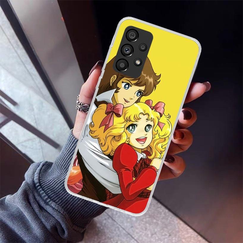 Anime Candy Phone Case For Samsung Galaxy A17 A16 A15 A14 A13 A57 A56 A55 A54 A53 A37 A36 A35 A34 A33 A26 A25 A24 A23 Galaxy A17