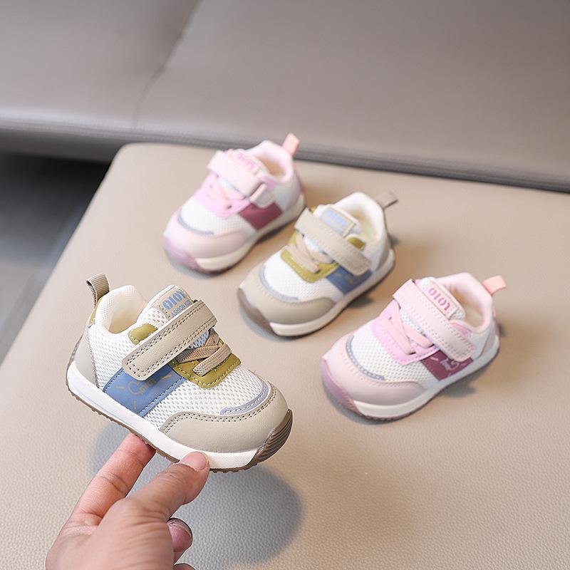 Обувь для обучения ребенка 1-6 лет, подходящая для длины стопы 11-17 см, универсальная дышащая спортивная обувь, мягкая подошва, обувь Forrest Gump