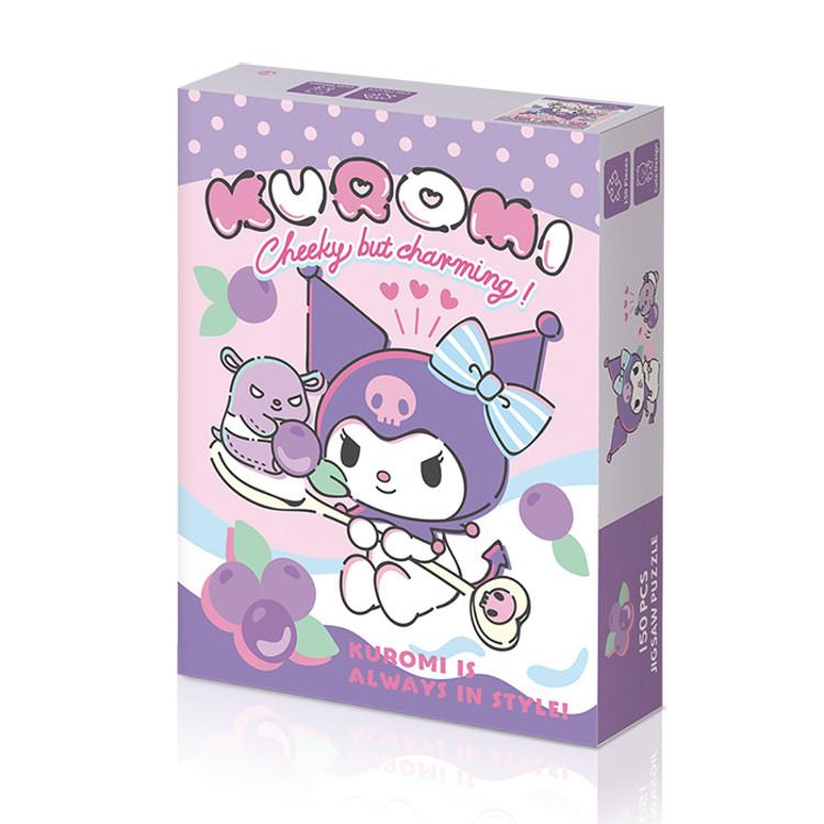 150 Piece Jigsaw Puzzle - Sanrio Kuromi, Popular Korean Puzzle