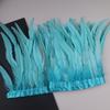 10Meters Rooster Tail Feathers Trim 25-30Cm Coque Feathers Trimming For Handiwork Crafts Carnival Dress Skirt Costumes Plumes