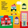 LEGO Classic Набор для конструирования из кубиков «Креативные дома» для детей, Игрушечный дом в подарок с аксессуарами и кукольными домиками, Для юных строителей, Мальчики Девочки от 4 лет, 11035