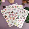 Happy Birthday Stickers Sheet Ins Laser Glitter Large Cake Party Decoration Gift Computer Birthday Stickers