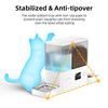 ROJECO 8.5L With Camera Automatic Pet Feeder Water Fountain Button Dog Food Dispenser Water Refill 2 in 1 Drinking Feeding