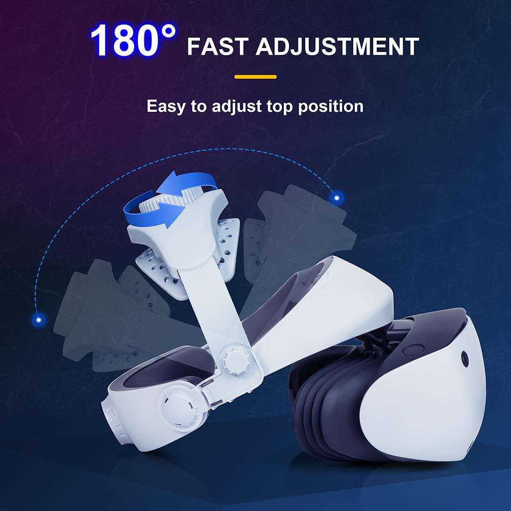 Adjustable Head Strap For PS VR2 Decompression Comfort Headband Breathable Weight Reduction Bracket for PS VR2 VR Accessories