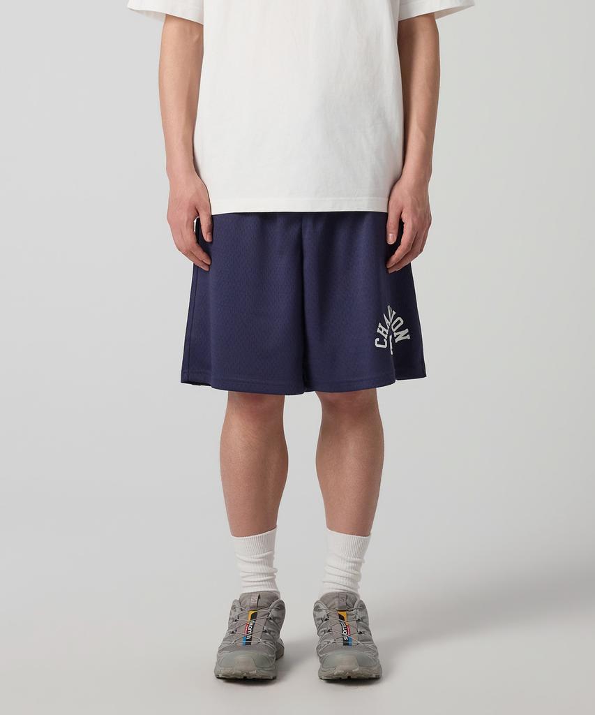 CHAMPION Basketball Mesh Shorts Navy