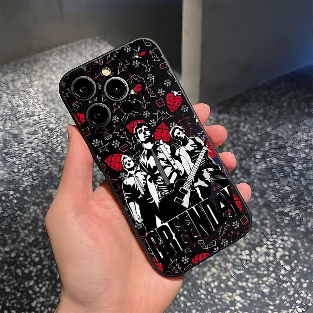 Чехол для телефона Green Day для 17 Pro Max Iphone 14 16 Pro Max 12 15 Plus 13 Pro 11 Xr X Xs 8 7 Plus Задняя крышка