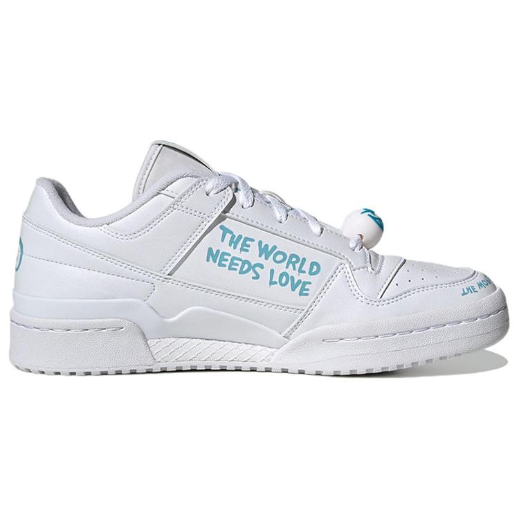adidas Forum Low Classic 'Love ' (Unisex) Cloud White / Cloud White / Cloud White Skateboard Shoes FZ6353