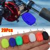 20Pcs 10 Colors Bait Reel Buckle Stopper Colorful Keepeer Clip Pesca Fishing Tackle