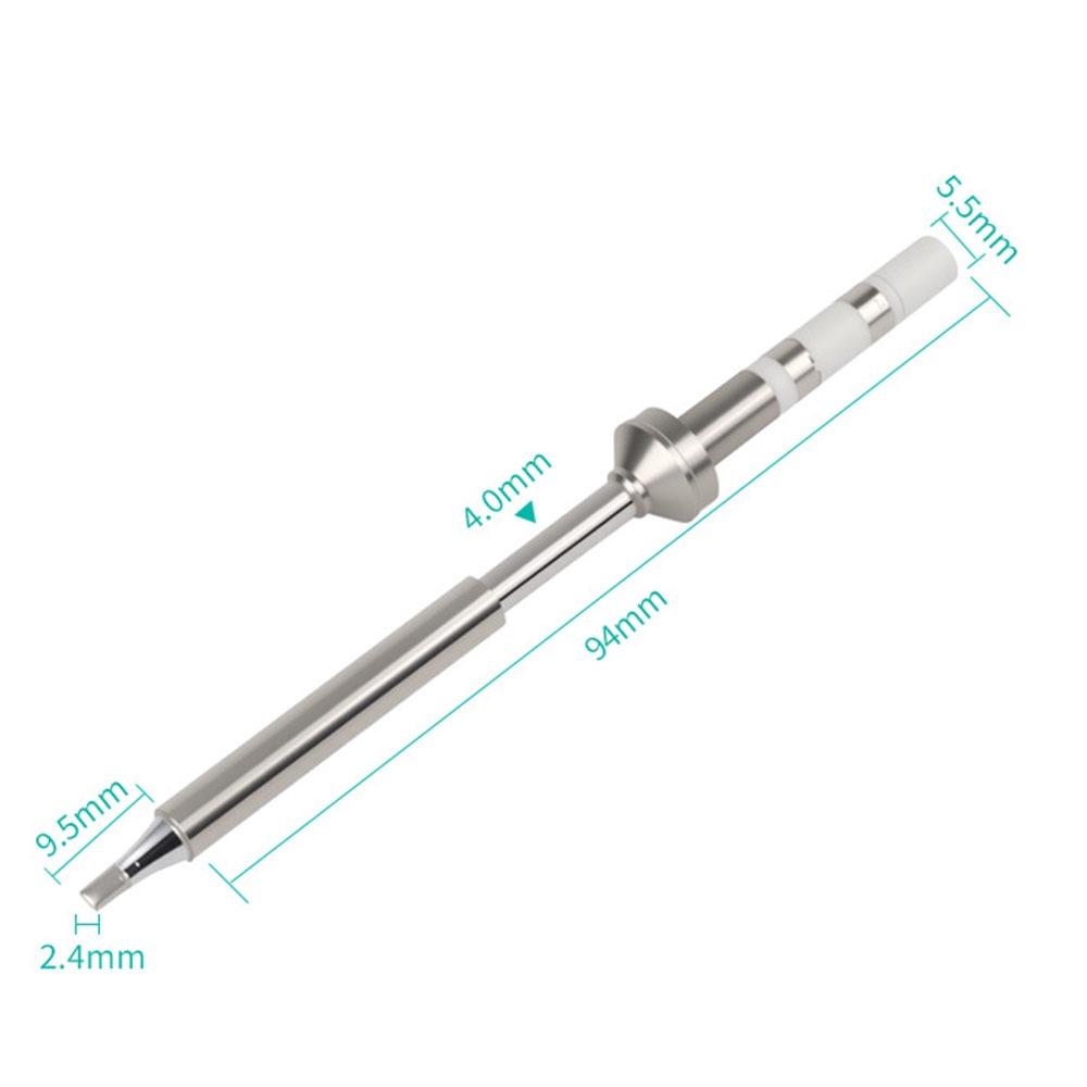 Мини-паяльник 70 Вт, жало для паяльника, никелированное, универсальный микропаяльник, медный сердечник, сварочный инструмент, аксессуары для пайки
