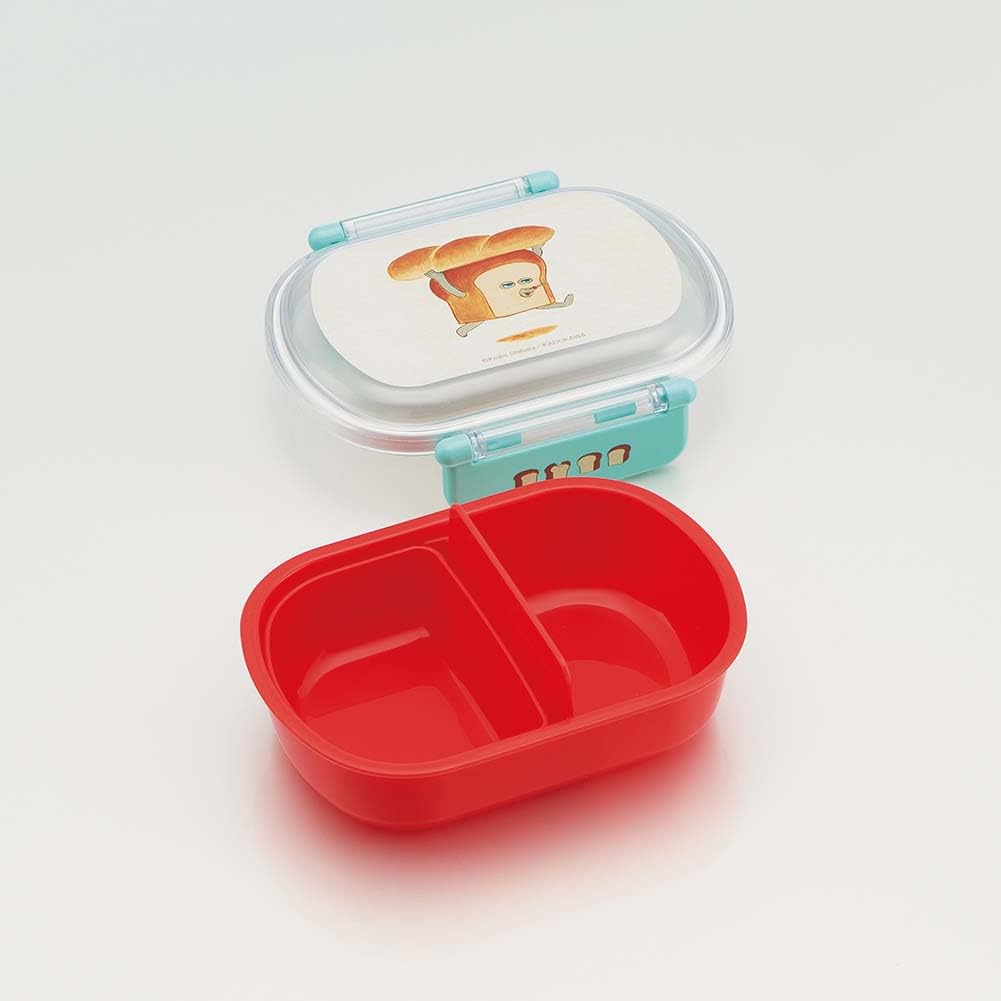 Skater Lunch 1 with Perfect for Made In Bread Thief Kids' Box, Tier, 360ml, Inner, Dome-Shaped, Fluffy, Kids' Lunches, Antibacterial, Japan,