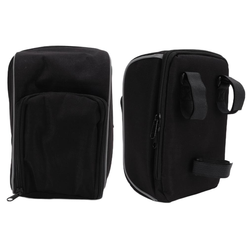 Oxford Cloth Bike Handlebar Bag Large Capacity Bike Front Head Bag  Mountain Bicycles